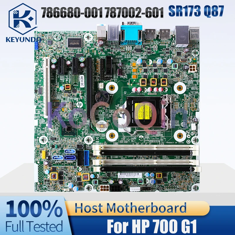 For HP 700 G1 Desktop Host Board 786680-001 787002-601 SR173 Q87 Computer Motherboard Full Tested