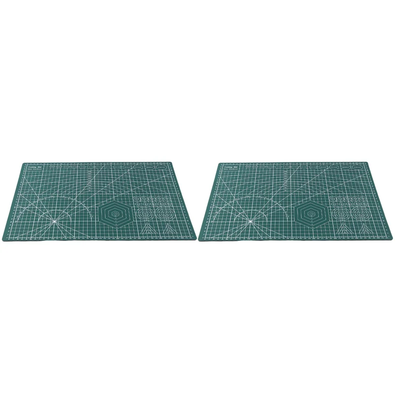 

MACH-2Pcs Cutting Mat 12Inch X 18Inch For DIY, Crafting, Model Building,And Art Projects(A3)