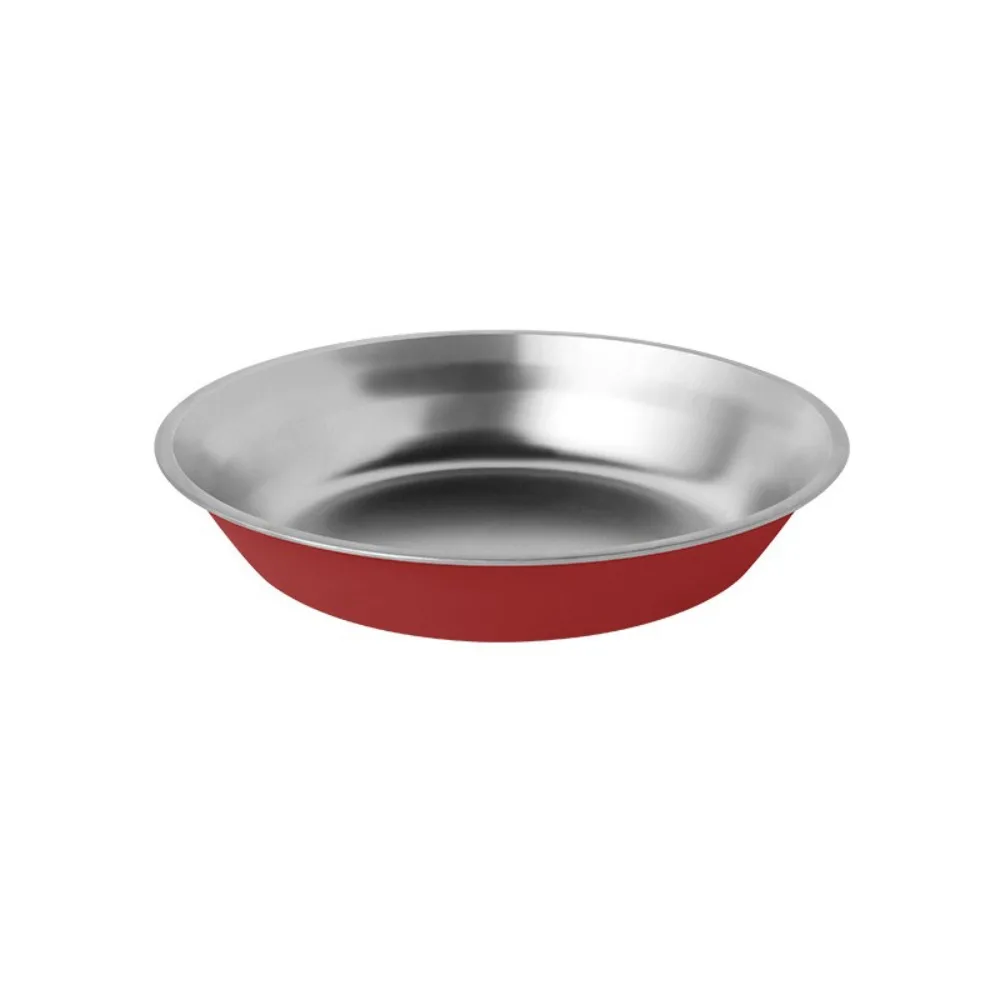

Wide Mouth Stainless Steel Dog Bowl Non-slip Anti-Tip Cat Food Bowls Stackable Silicone Base Dog Food Dish Pet Drinking Feeding