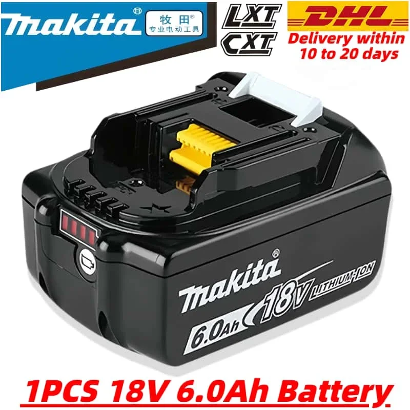 

Original Makita 18V battery 18650 rechargeable lithium-ion battery✅Makita 18v BL1860B Can replace BL1830 BL1850B LXT400