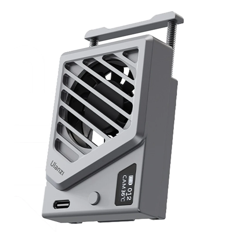 Ulanzi กล้อง Cooler สําหรับกล้องถ่ายภาพ DSLR โทรศัพท์มือถือ Cooling Live Cooling หม้อน้ําอุปกรณ์เสริมกล้อง