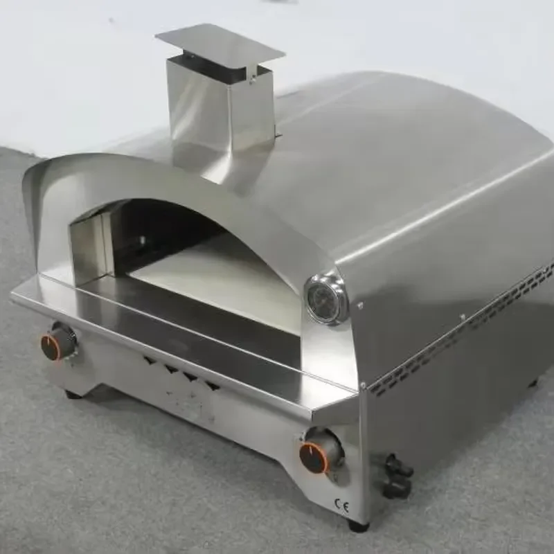 Commercial Stainless Steel Portable Outdoor Table Top Pizza Oven Grace Silver 1 Year Warranty