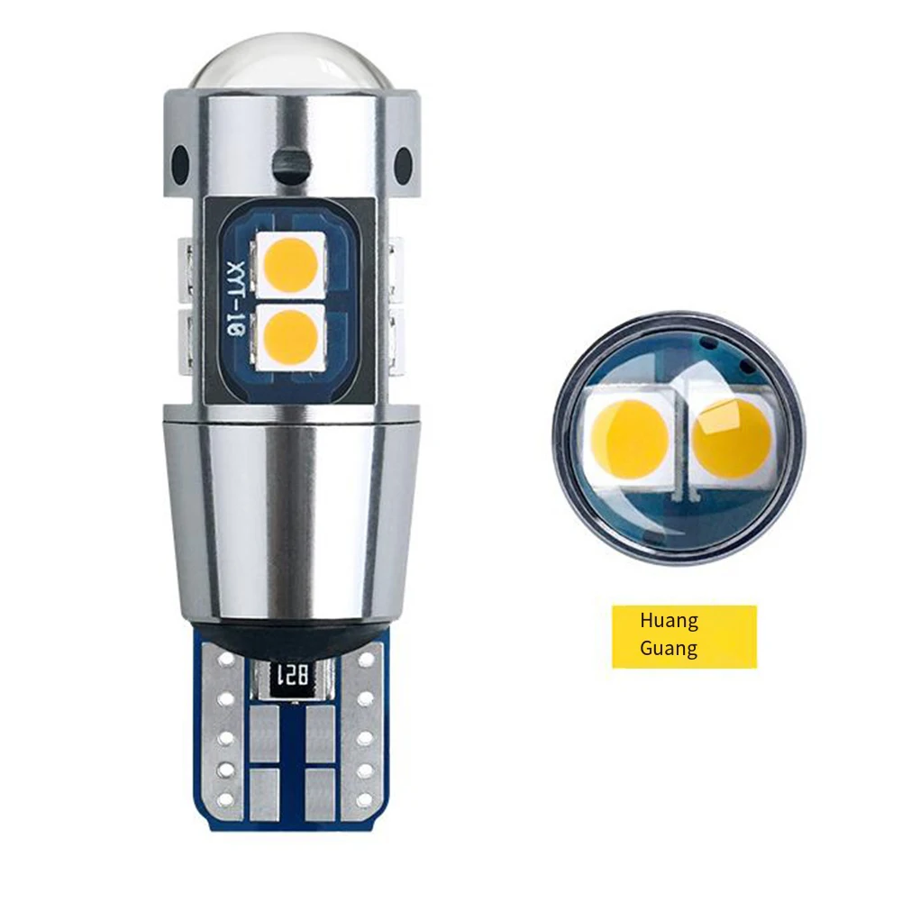 1 قطعة T10 LED لمبة لإشارة السيارة وإضاءة التخليص مع ضوء القراءة لوحة النهار مناسبة لتطبيقات المركبات المختلفة #2