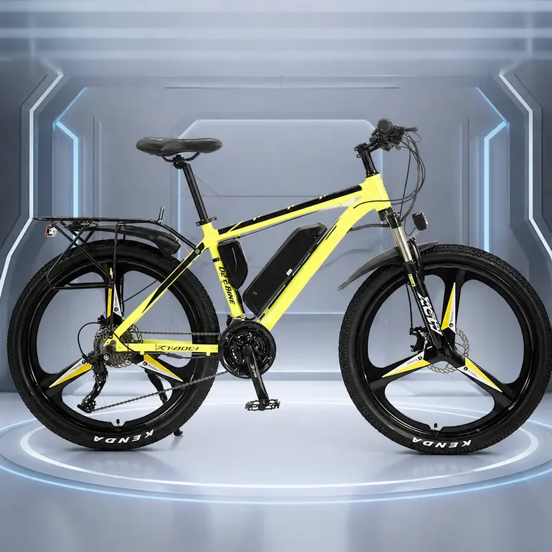 26 Inch Mountain Bike Adult Off Road Bicycle One Piece Frame Transmission System Power Cycling Vehicle