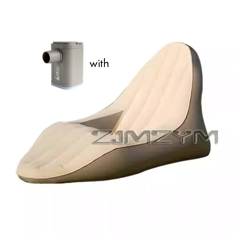 Automatic Inflatable Bed,Large Lazy Inflatable Sofa Chair PVC Lounger Seat Bean Bag Sofas Pouf Tatami Living Room Supply Camping
