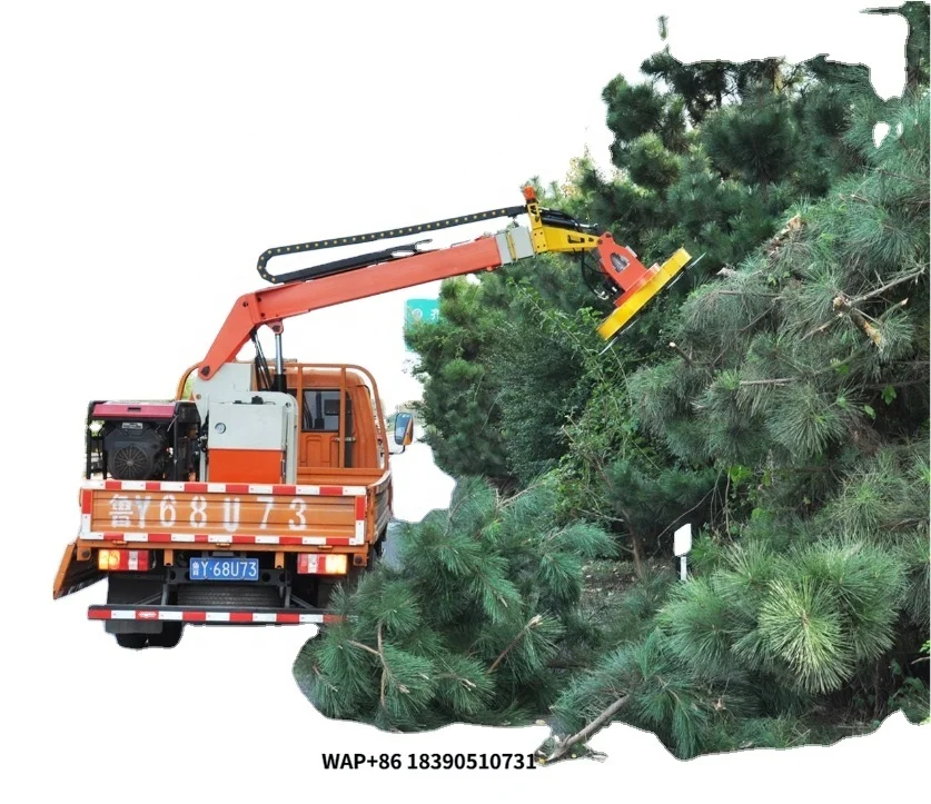 Highway Hedge Trimmer Green Belt Vehicle Mounted Hedge Trimmer for Landscaping on Sale
