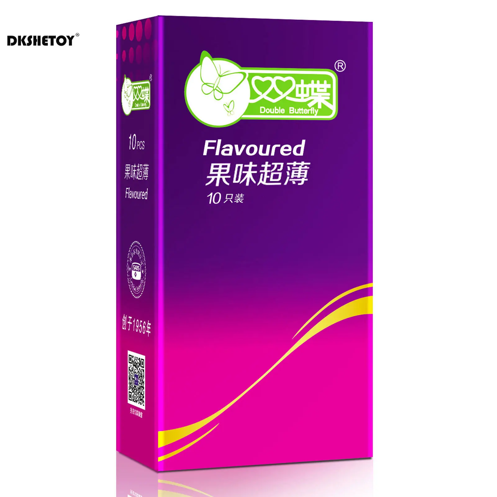 10pcs Fruit Flavor Ultra Thin Condoms Adults Toys For Men 18+ Extra Lubricated Penis Sleeve Male Delay Enhancement Sex Products