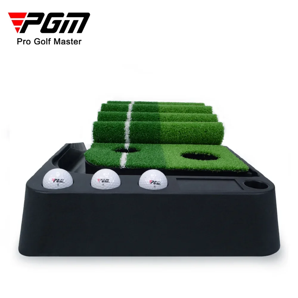 PGM Golf Training Aids Putter Trainer Practice Set Putter Practice Pad Golf Putting Mat Portable Indoor Golf Practice Mat TL004