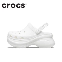 Original Crocs Whale Casual Sandals Unisex Closed-Toe Slip-Ons Outdoor Men Women  Breathable Beach Shoes 206302-100