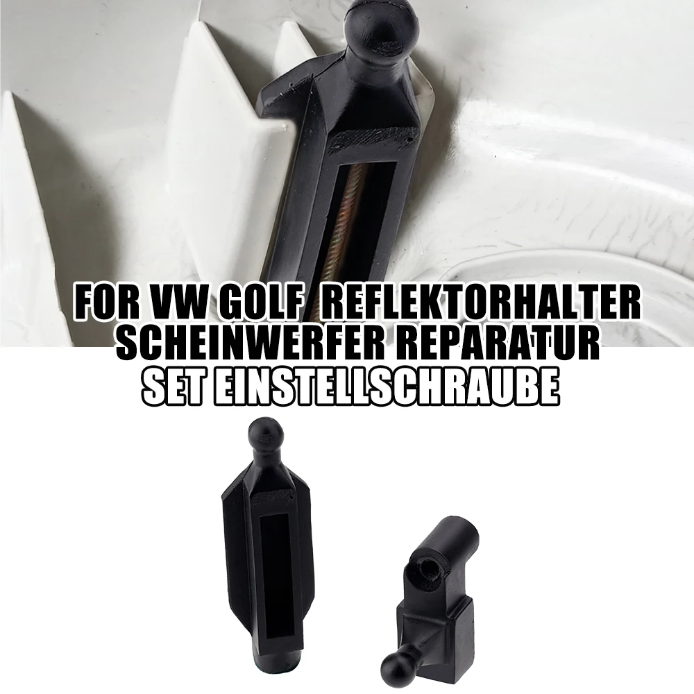 1/2Sets Reflector Spotlight Bracket Headlight Repair Kit Suitable For V Volkswagen Golf 3 Automotive Accessories
