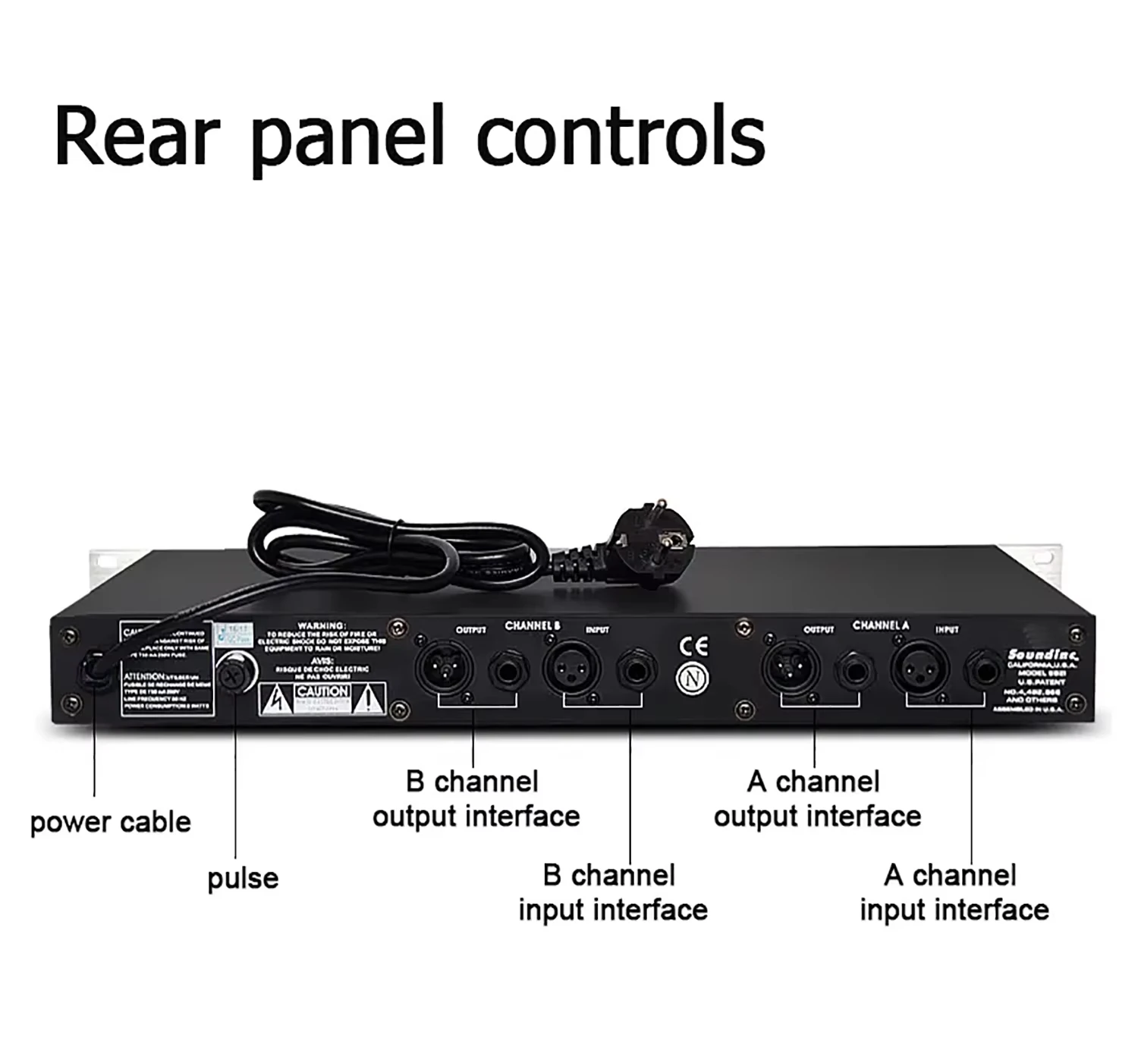 BB E Professional o System 88 2i Enhancer KTV Karaoke Attrezzatura per DJ Processore Metal Outdoor o Driver Eccitatore Maximizzatore