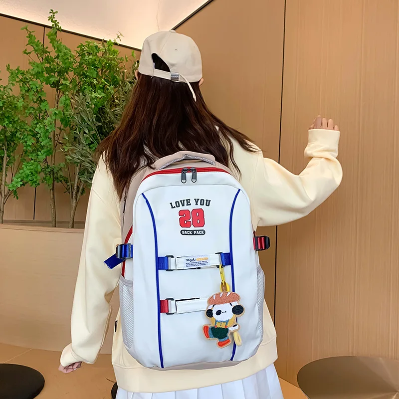 

Рюкзак Универсальный рюкзак оптом большой емкости повседневный нейлоновый рюкзак для школьников средней школы новый модный рюкзак для женщин