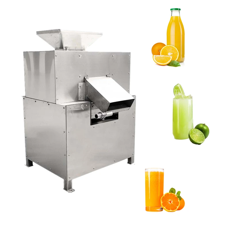 Commercial Automatic Double Roller Fresh Lemon Orange Juice Making Press Juicer