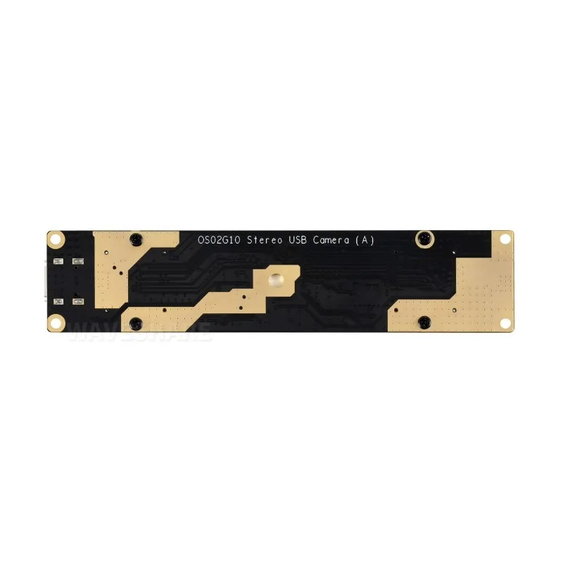 OS02G10 2MP Stereo USB Camera Module, OS02G10 Sensor Chip, USB2.0 Port, Synchronized Same-frame Output, 62mm Baseline