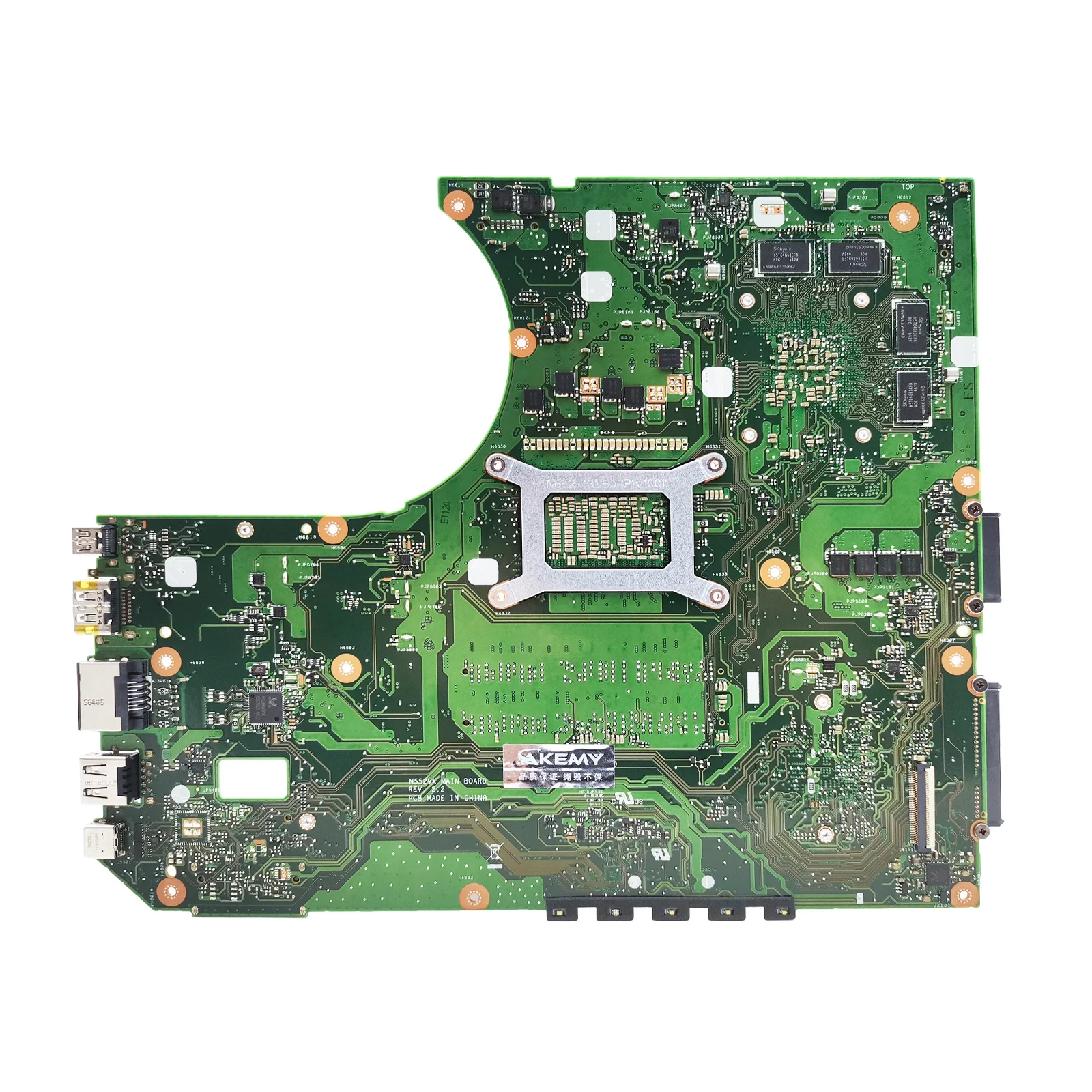 Imagem -02 - Placa-mãe do Portátil para Asus Vivobook Pro 15 N552 N552vx N552v I56300hq I7-6700hq Cpu Gtx960m