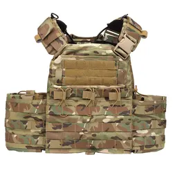 Kamizelka taktyczna CPC Heavy Duty Hunting Combat Training Plate Carrier kamizelka kuloodporna Quick Release MOLLE Paintball Airsoft kamizelka sprzęt