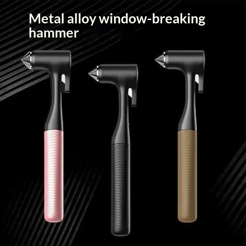 High Strength Car Emergency Window Breaker Multifunctional Seat Belt Cutter Portable Auto Rescue Safety Tool