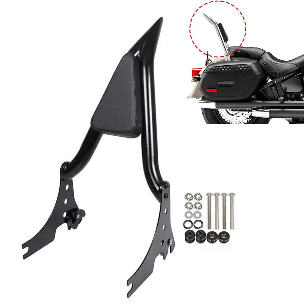 

Motorcycle Black Detachable Rear Passenger Backrest Sissy Bar For Harley Sportster XL 883 1200 48 72 2004-2023 2022 2021