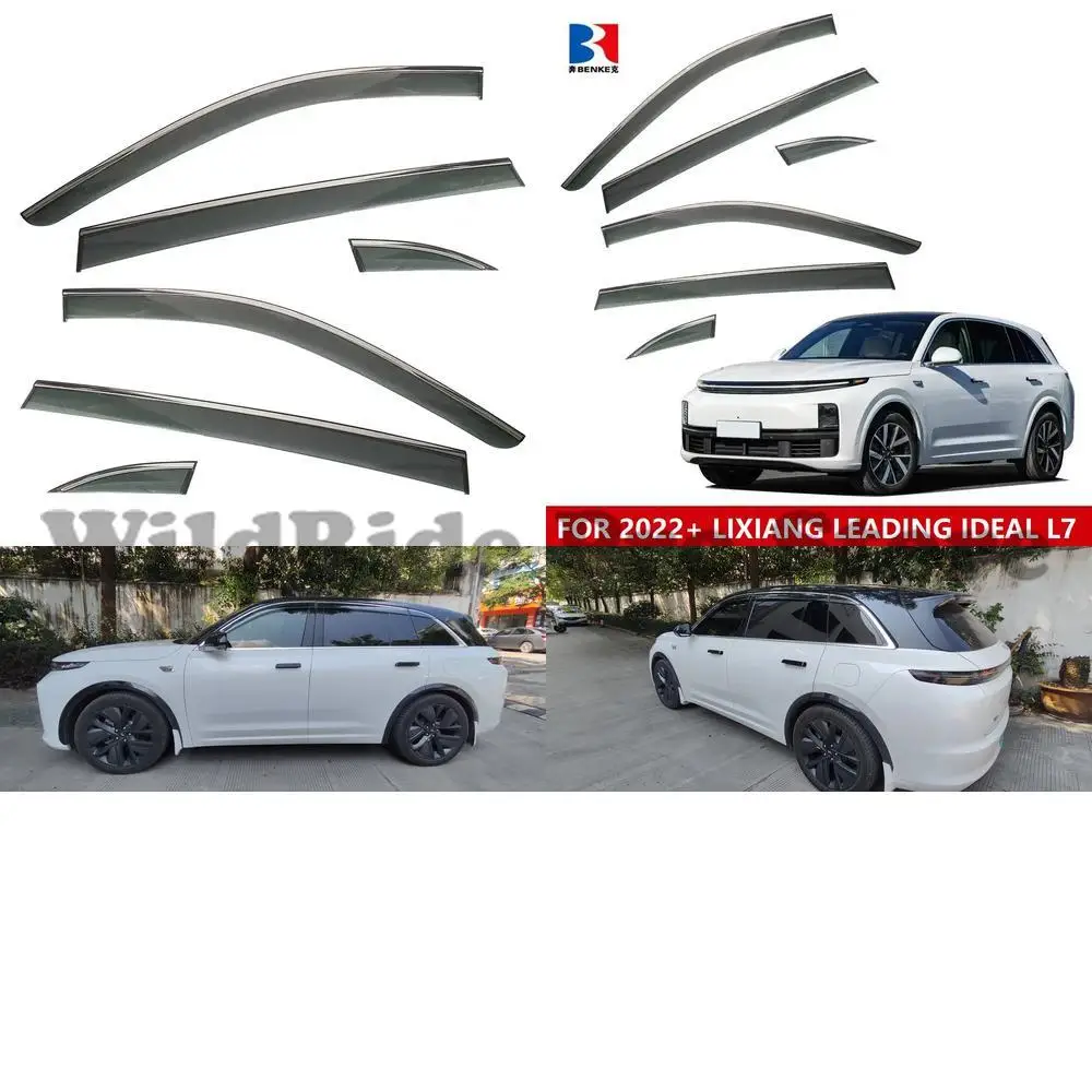

1 комплект для WINDOW VISOR АВТОЧНЫЕ АКСЕССУАРЫ Ветровой дефлектор WEATHER SHIELD для LIXIANG Ideal Li L7 2022+ Дверной дождевик Боковой Su