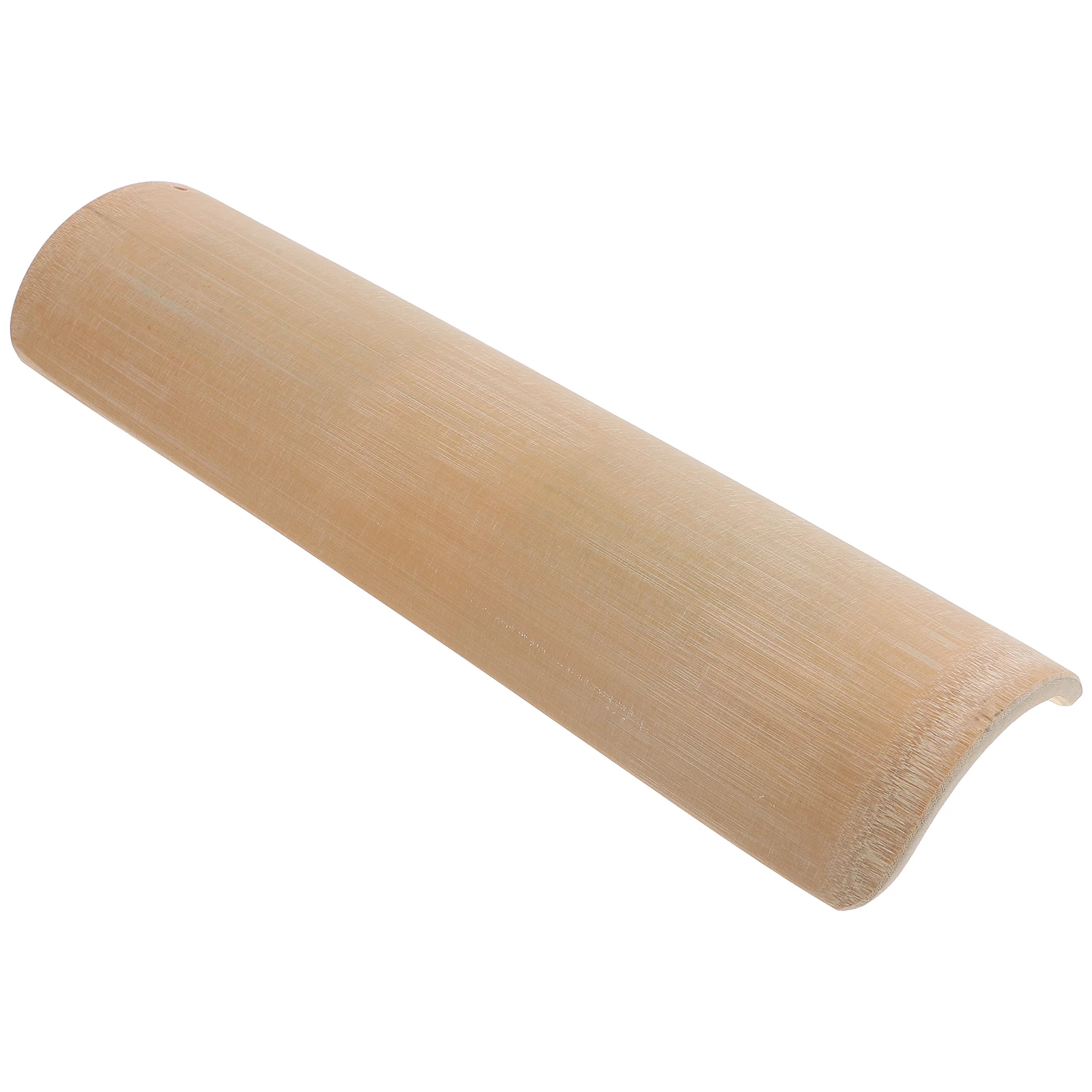 

Bamboo Pillow Cervical Support U shaped Handmade Single Yellow Neck Sleeping Pillows for Home Textiles