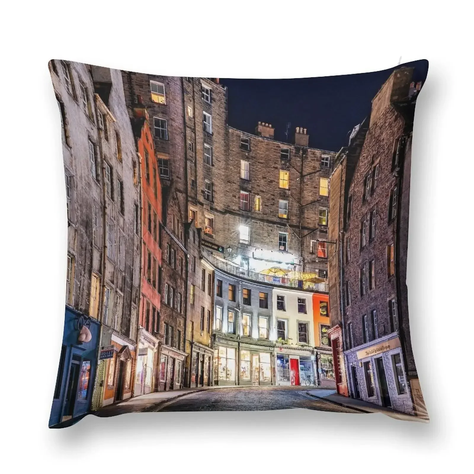 Victoria Street Edinburgh Scotland Throw Pillow pillow cover christmas Sofa Cover Sofa Cushion pillow