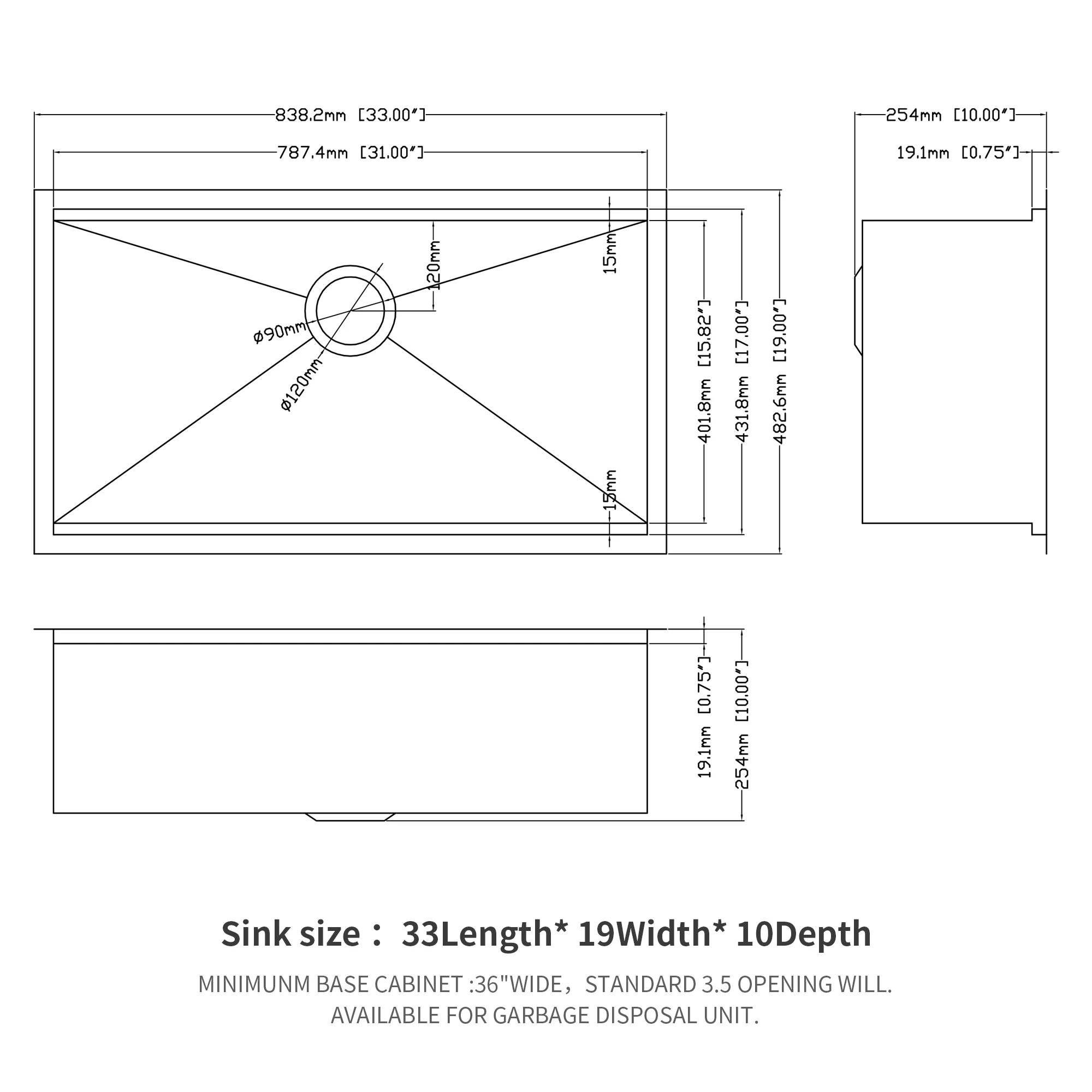Kitchen Spring Faucet Sink Stainless Steel Pull-out Spray Gun Shower Rotatable Faucet Sink