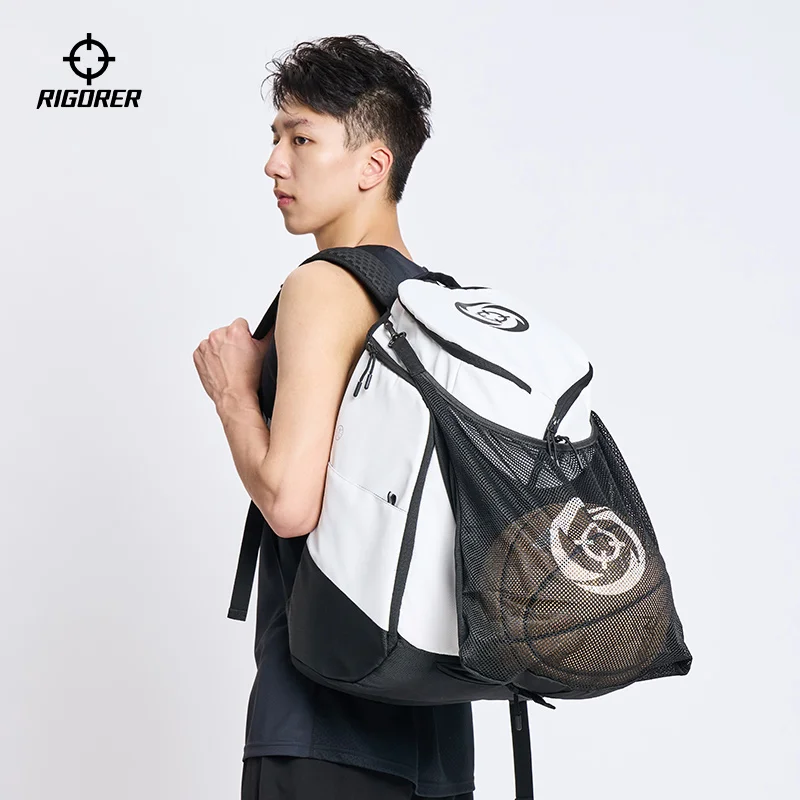 حقيبة ظهر RIGORER Gravitational ذات سعة كبيرة للرجال للتنقل إلى العمل حقيبة ظهر ترفيهية لتسلق الجبال والسفر حقيبة طالب عالية