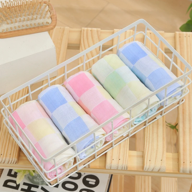 5 قطعة القطن لينة الوليد الطفل منشفة الطفل الوجه منشفة منديل الاستحمام تغذية الوجه منشفة مسح ملابس تجشؤ رعاية الطفل الطفل