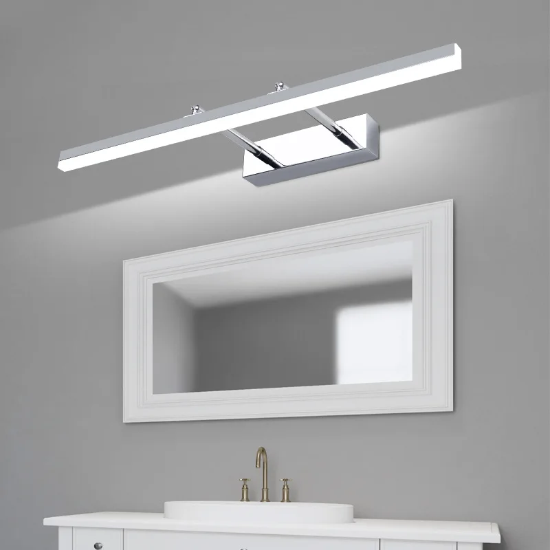 Imagem -03 - Modern Led Mirror Light para Casa de Banho Lâmpada de Parede Iluminação Interior Decoração do Quarto e Sala de Estar 60cm 80cm ac 85 265v