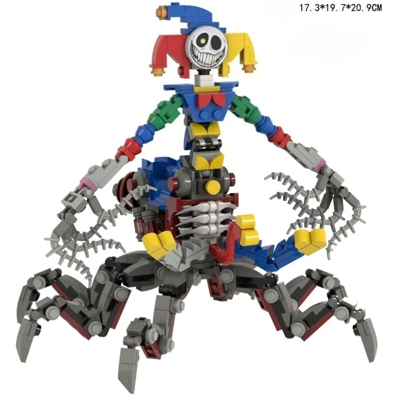 

2026 New Product: Bobble Game Time 5 Joker Spider Building Block Assembly Small Particle Figurine Model Ornament Handmade Toy