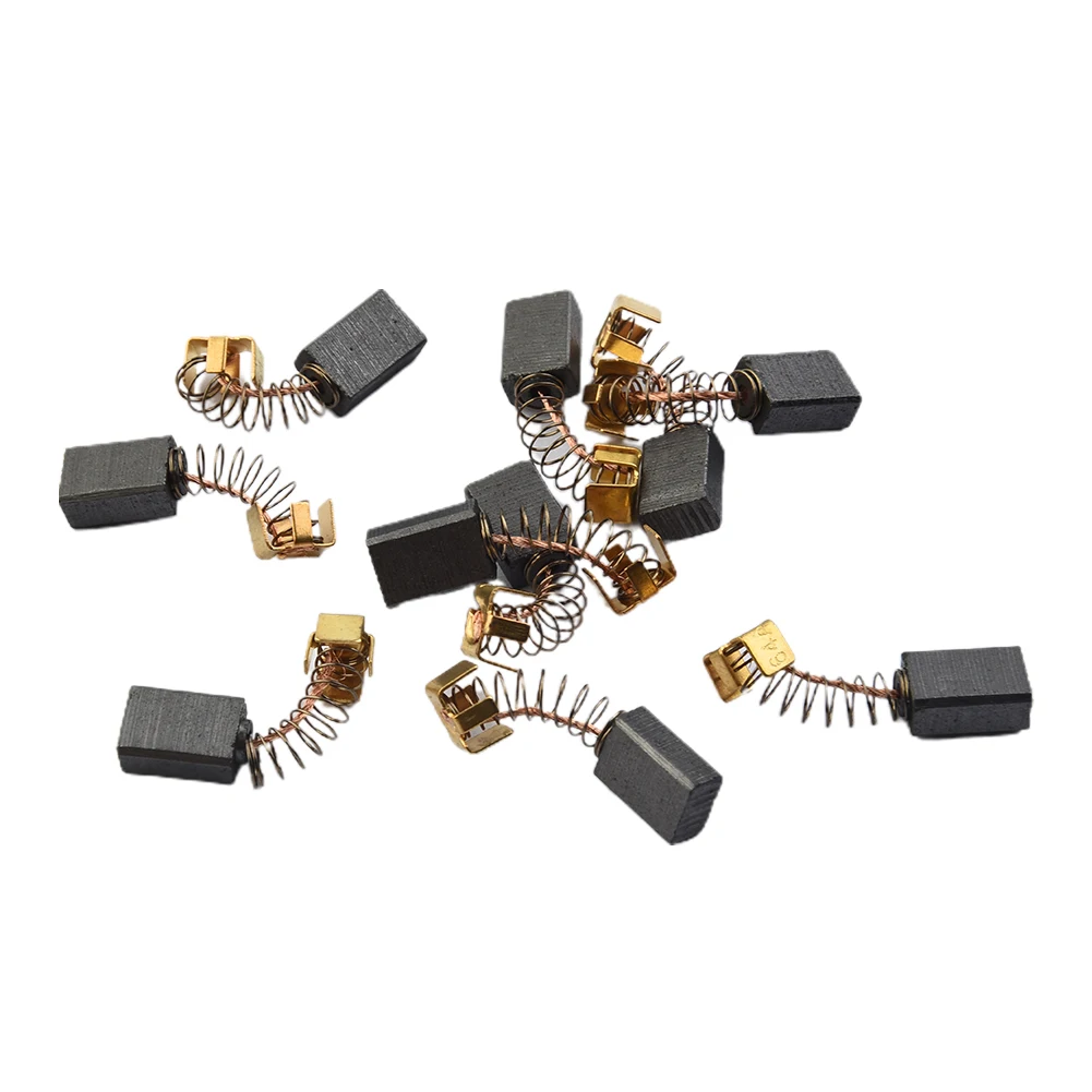 10 шт., карбоновые щетки 5x8x12 мм для CB57 CB64 CB75 CB85 191627-8 191956-9