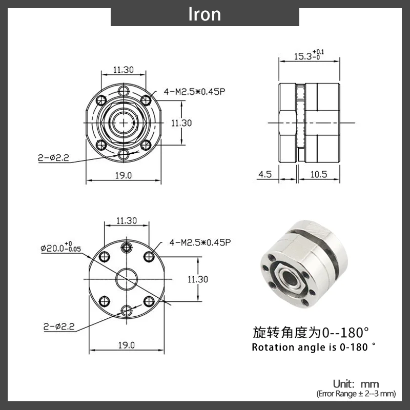 Commercial Multi Specification Industrial Activity Equipment Box Torque Damping Arbitrary Stop Hinge