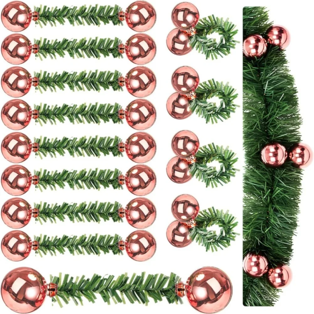 3.9 Inch Wire Christmas Garland Ties for Ball Bundling Tree Decorating Wreath Hanging DIY Festive Home Decoration
