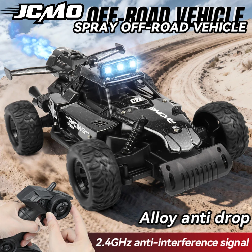 

Remote Control Car RC Drift Racing 1:18 Vehicle Off Road Alloy 2.4G Radio High-Speed Trucks With LED Light Climbing Gift Kid Toy