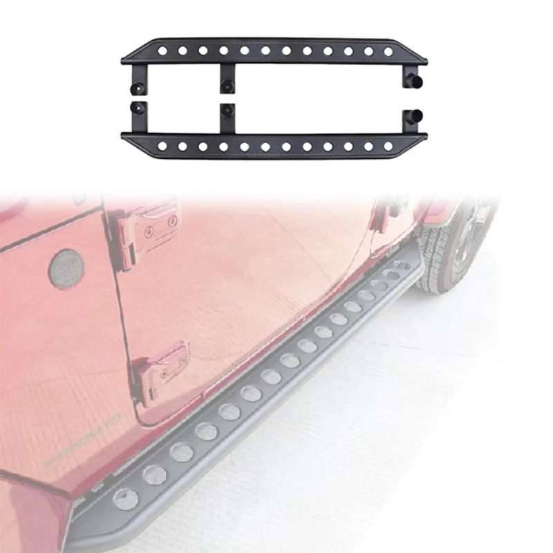 

4x4 2/4 Door New Steel Side Running Borad Step Car Accessory for Jeep Wrangler JL 2018+ Offroad Car Accessory