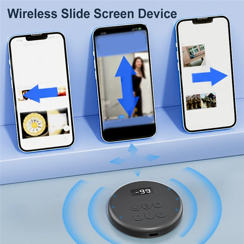 ABTS-Phone Screen Auto-Clicker Video Taps Simulation Finger Click Device Wireless Mobile Screen Slider للبث المباشر