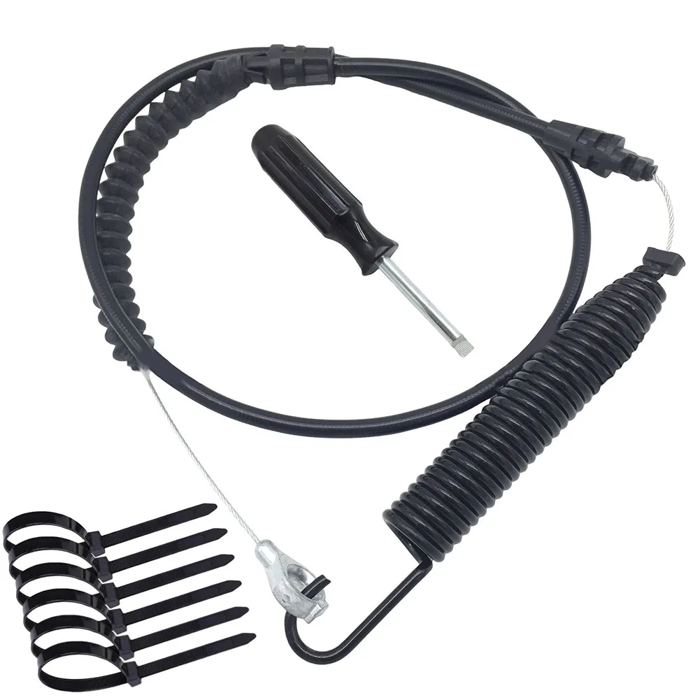 

Installation Kit Lawn Mower Accessory Lawn Maintenance Cable With Screwdriver Included Lawn Mower Smooth Operation