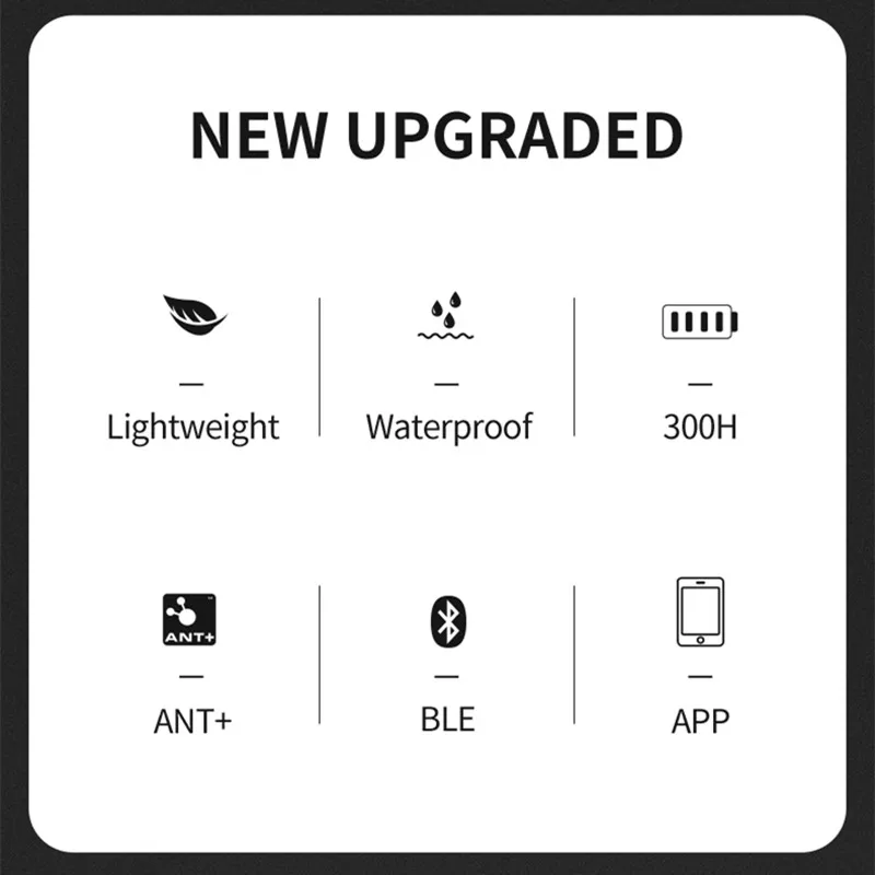 IGPSPORT Smart Sensor Kit, Cadence CAD70 Speed SPD70 Herzfrequenzmesser HR50 Brust, HR70 Arm für Fahrradcomputer/Radfahren/Laufen – Detail 25