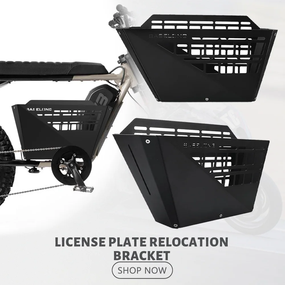 For Super73 S2 Basket Storage Basket For SUPER73-S2 X Indian 73-S Blackout SE 73-S Adventure Series Electric Bike Accessories