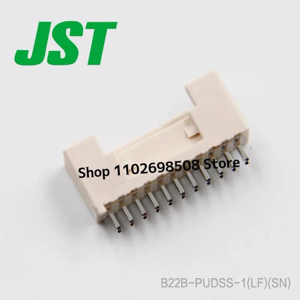 10parts   JST connector B22B-PUDSS-1, 2x11P, spacing: 2mm, Straight insert series: PUD 100%, new and original