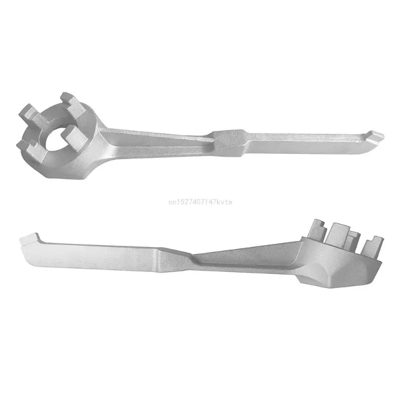 K50 Drum Wrench Aluminum Drum Plug Bung Wrench Tool Opener Wrench for Bung Opening 10 15 20 30 55 Gallon Drum 10Inch