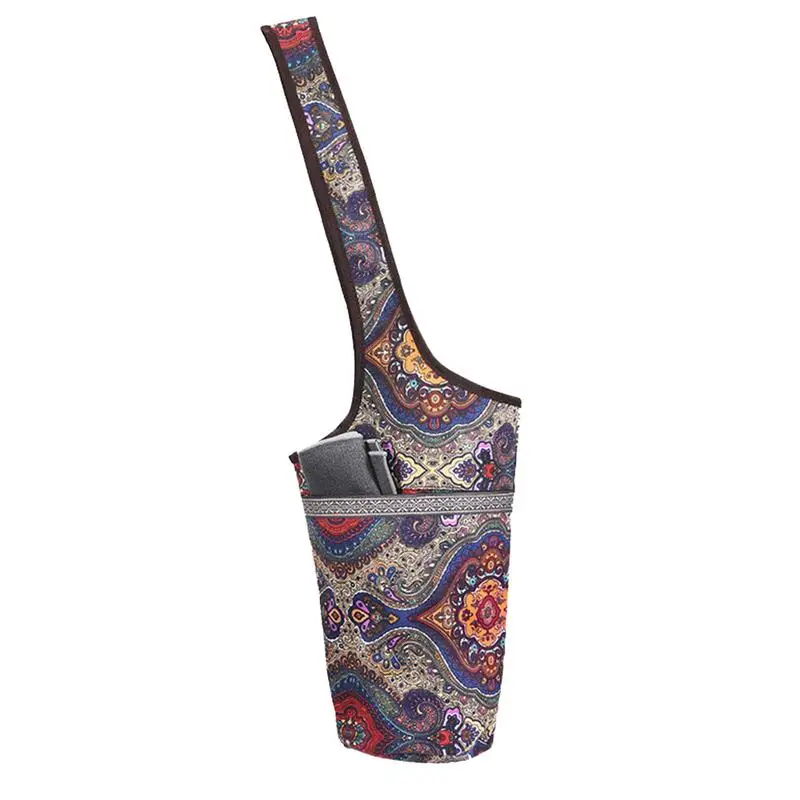 

Yoga Mat Carrier Bag Large Size Pocket Yoga Mat Carrier Fit Most Size Pads Shoulder Strap Pouch For Workout Organization For