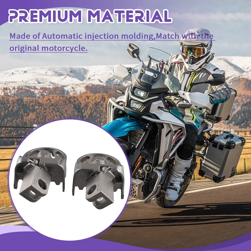 Motorcycle Accessories Rotatable Footrest Foot Pegs Pedals Footpegs Foot Rests For CFMOTO 450MT MT450 MT 450 CF450MT