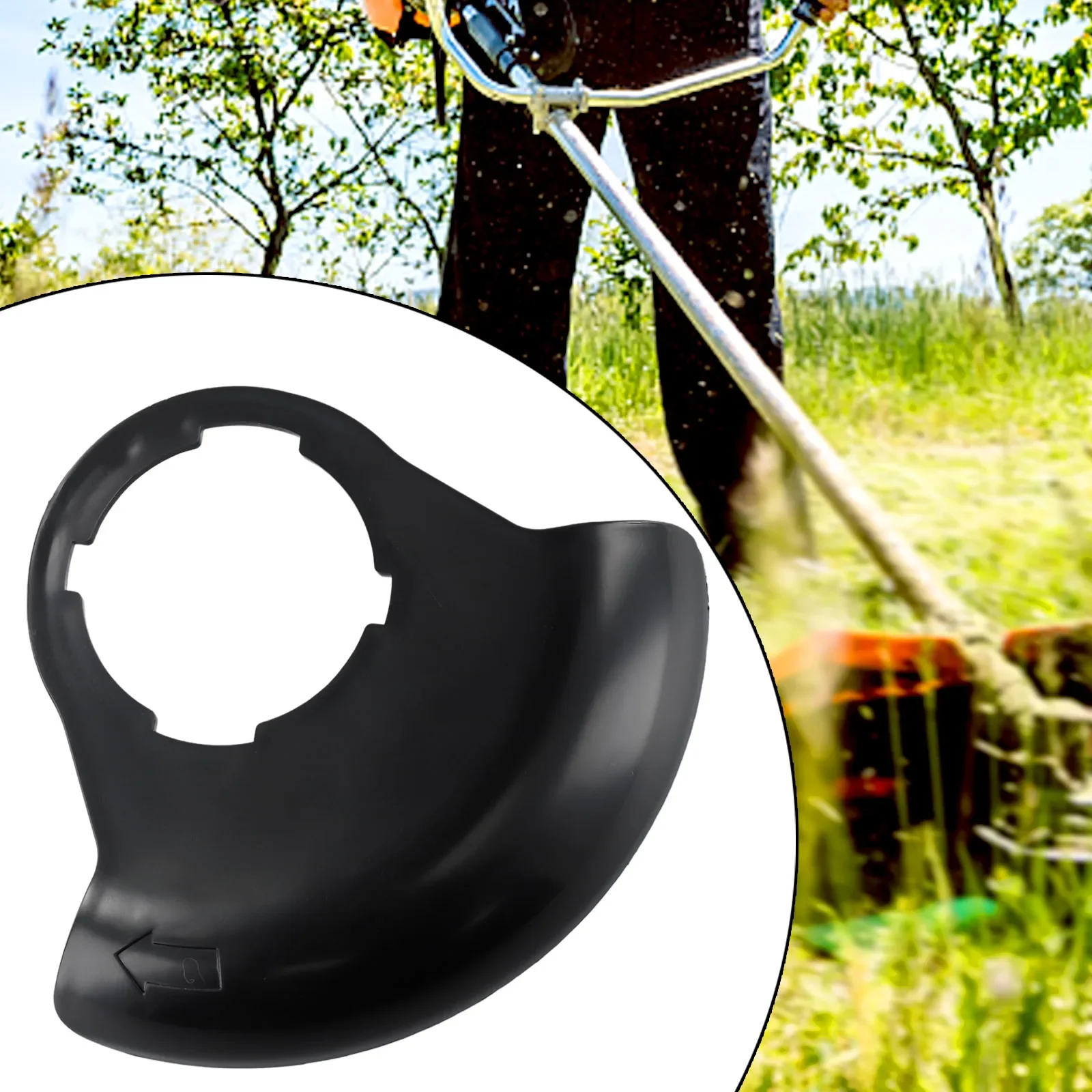 

Detachable & Adjustable Cutting Head For Grass Guard for Trimmers Garden Power Tools Attachment Convenient Easy to Use