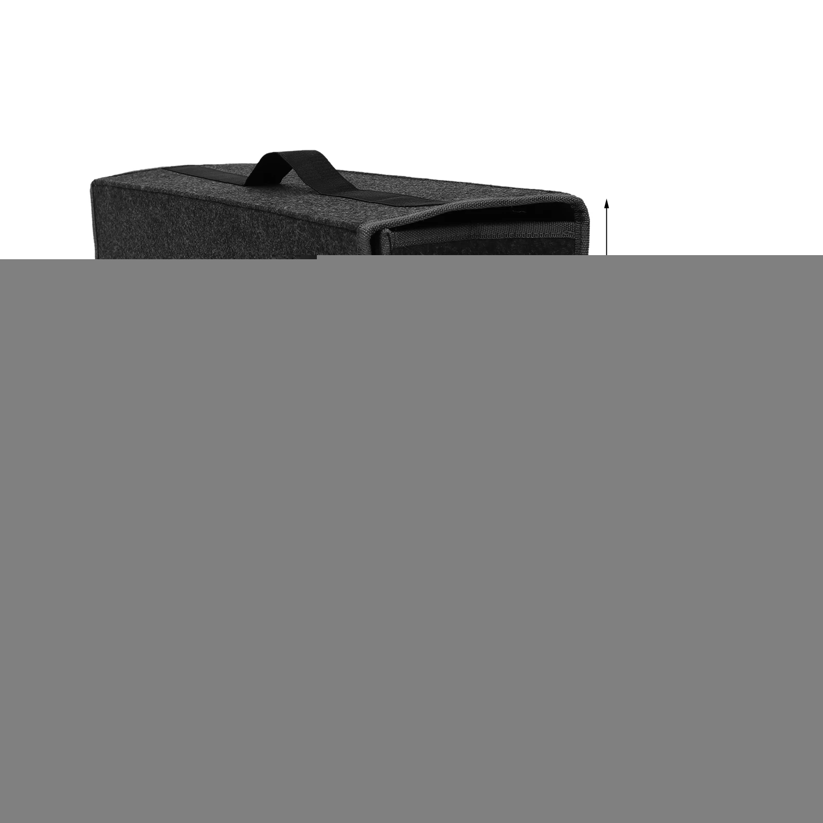 

Car Storage ganizer Collapsible Felt Bag Large Capacity Trunk Case Holder Cargo Trunk Storage Auto Home Use