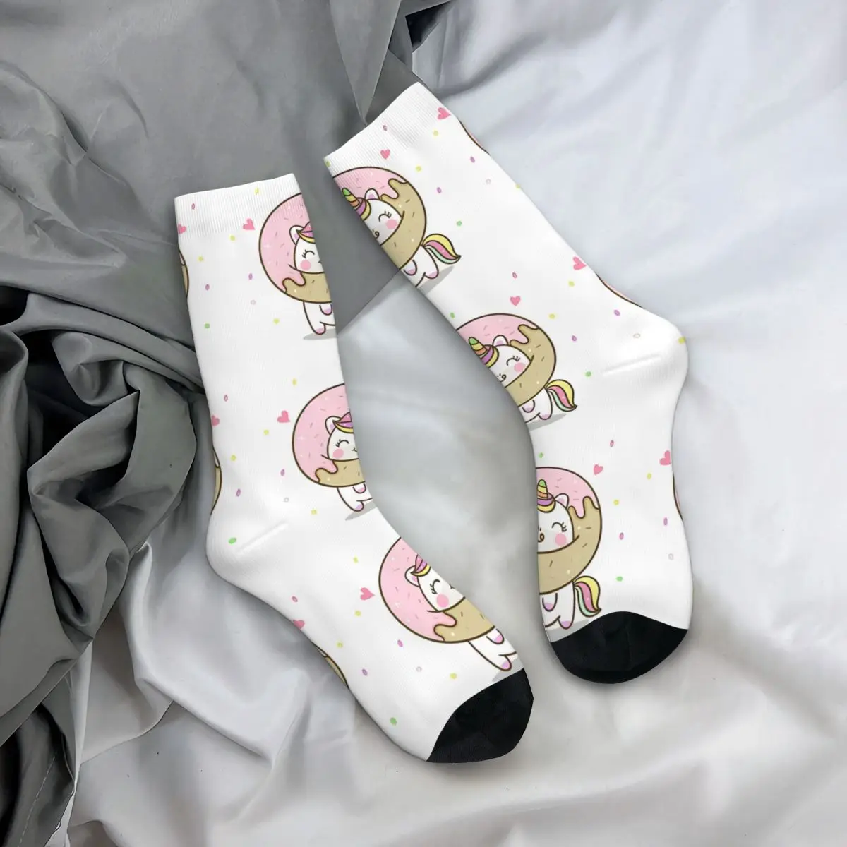 

Cupcake Unicorn Socks Spring Stockings Harajuku Men Breathable Socks Design Outdoor Non Slip Socks