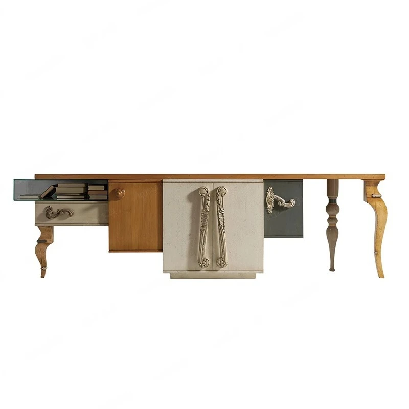 Wabi Sabi Wind Living Room Bedroom Entry Foyer TV Cabinet Video Cabinet