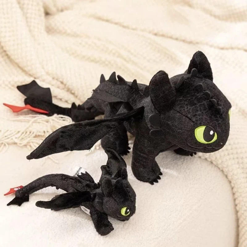 

Плюшевая игрушка Беззубик (Ночной Ярост) из мультфильма «Как приручить дракона», мягкая набивная игрушка, подвеска для сумки, декор, подарок для взрослых коллекционеров