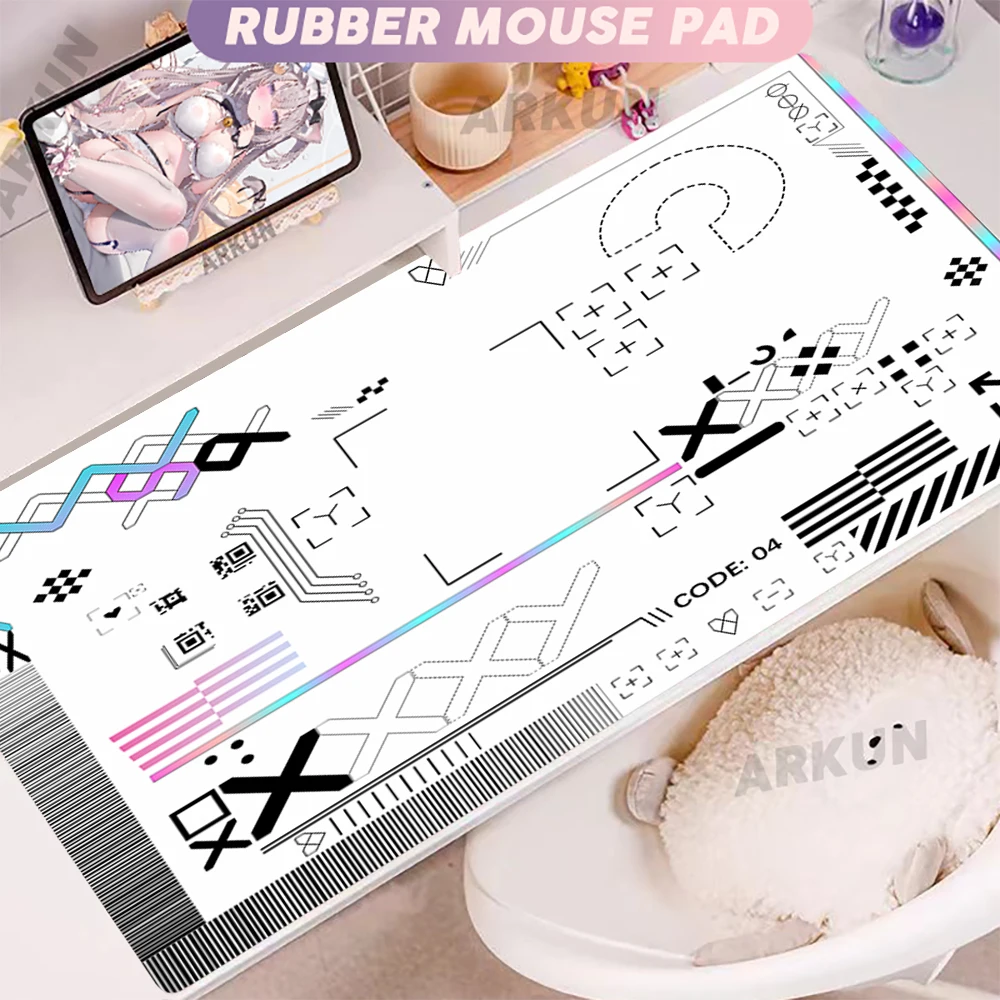 Large Popular FPS CSGO Game Luxury Hot Printstream Collection Cool Mouse Pad Gaming 90x40 Big Table Gamer Non slip Keyboard Pat