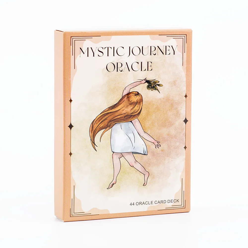 Mystic Journey Oracle Board Game for Spiritual Divination 44 Cards 10.3x7.3cm Mystic Fortune Deck For Friend Party